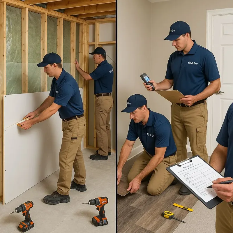 Repairs and Reconstruction process in Zebulon, NC