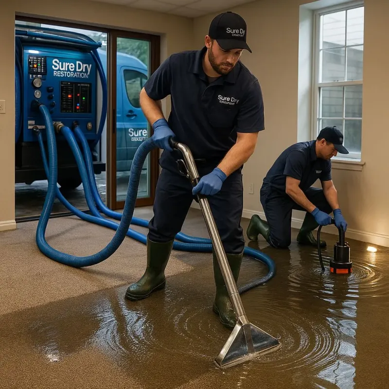 Water Extraction and Removal process in Zebulon, NC